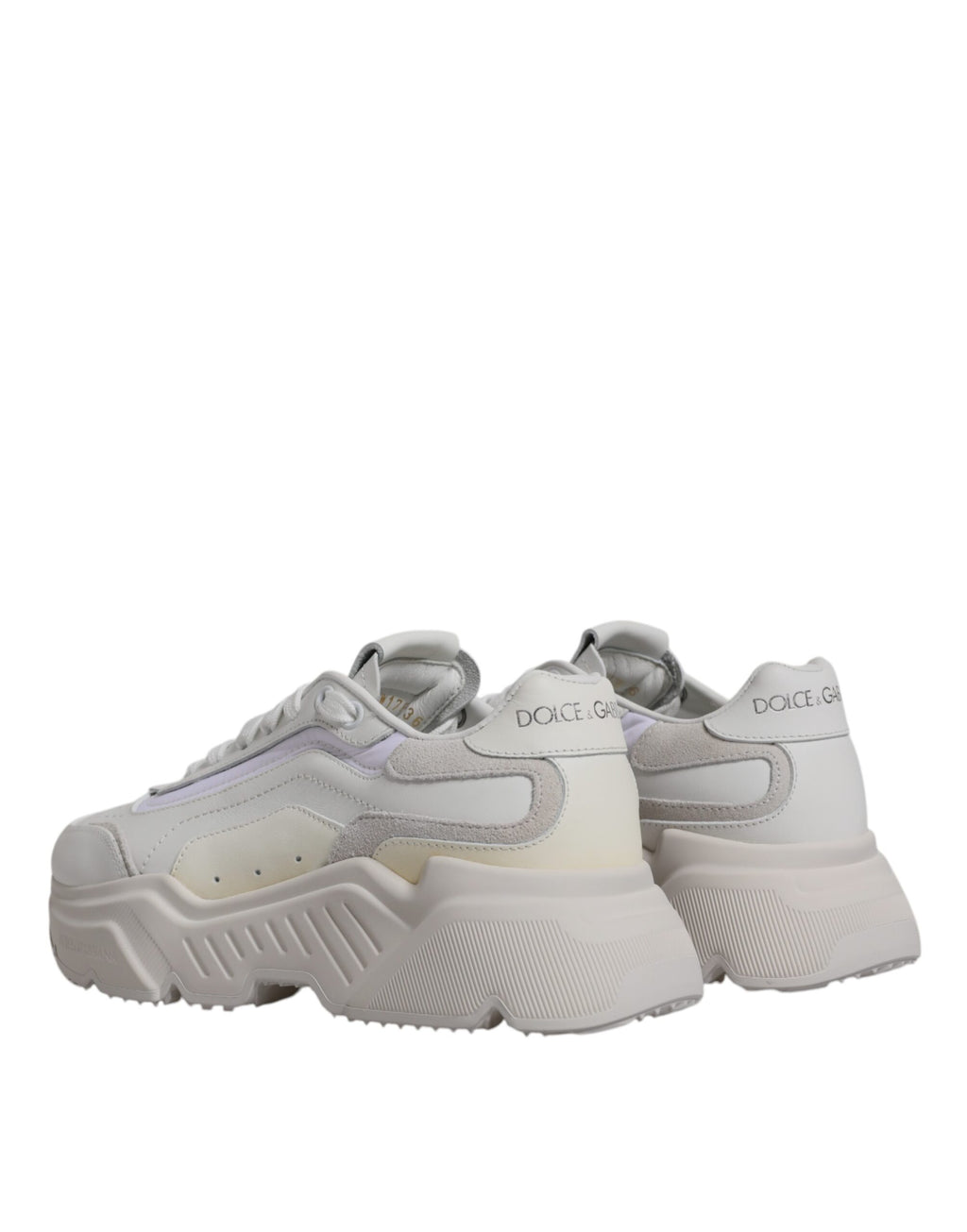 Dolce & Gabbana White Daymaster Low Top Sneakers Shoes - Zeiniez