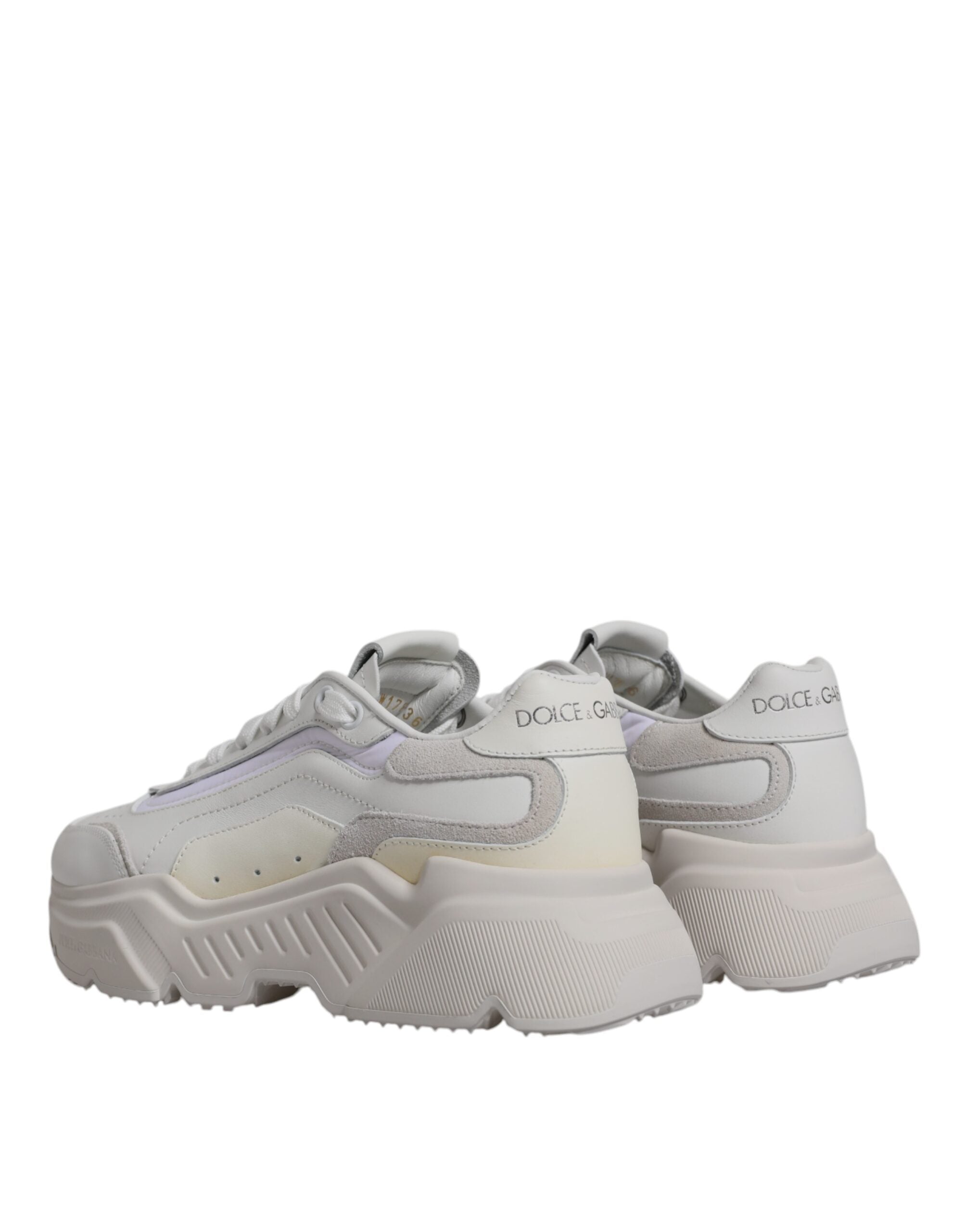 Dolce & Gabbana White Daymaster Low Top Sneakers Shoes - Zeiniez