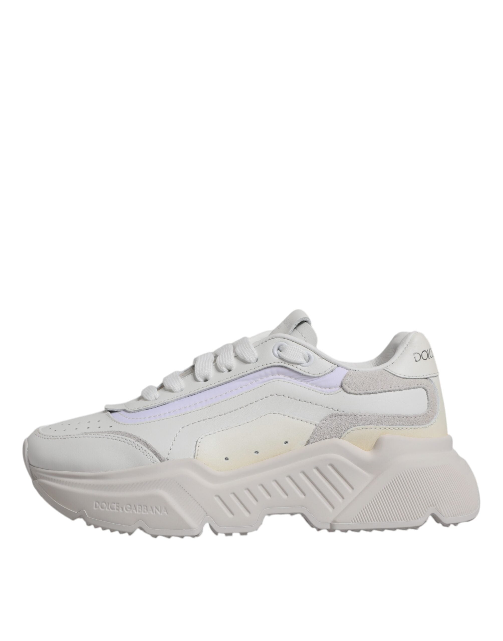 Dolce & Gabbana White Daymaster Low Top Sneakers Shoes - Zeiniez