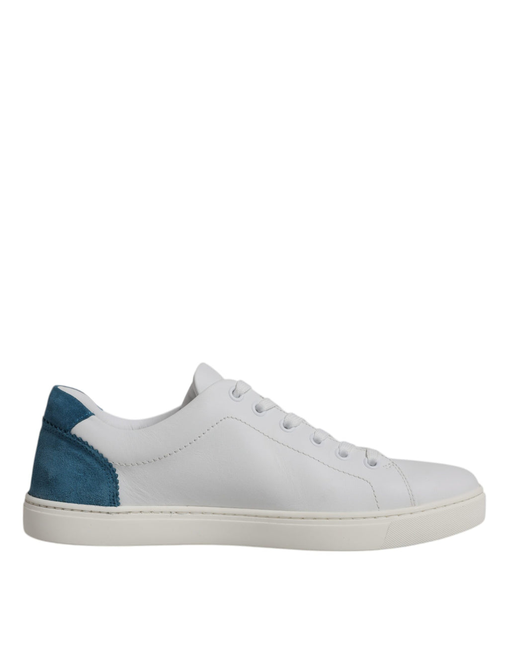 Dolce & Gabbana White London Calf Leather Sneakers Shoes - Zeiniez