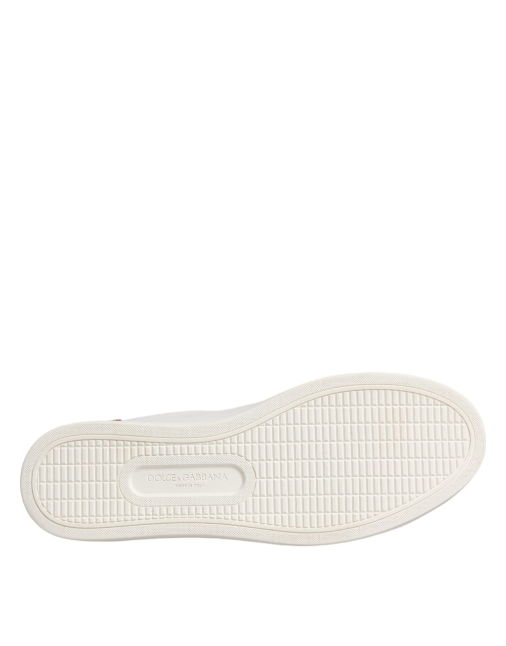 Dolce & Gabbana White London Calf Leather Sneakers Shoes - Zeiniez