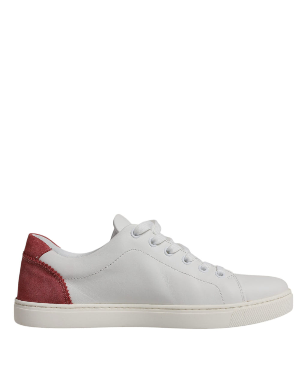 Dolce & Gabbana White London Calf Leather Sneakers Shoes - Zeiniez