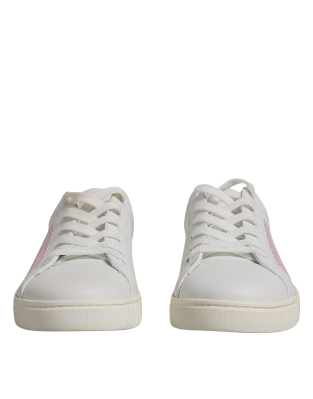 Dolce & Gabbana White Classic Calf Leather Sneakers Shoes - Zeiniez