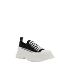 Alexander McQueen Black Rubber Chunky Sneakers - Zeiniez