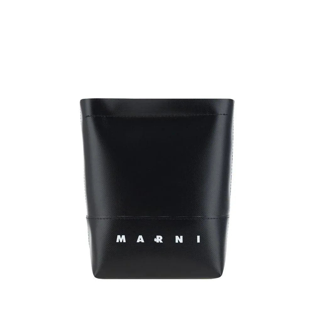 Marni Black Polyester Shoulder Bag - Zeiniez