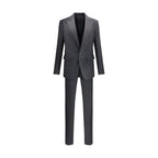 Dsquared² Black Wool Two-Piece Suit