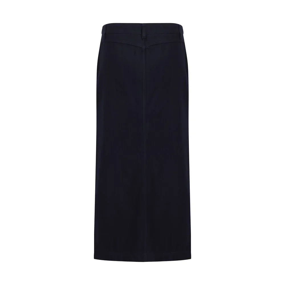 Giorgio Armani Blue Cotton Skirt - Zeiniez
