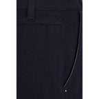 Giorgio Armani Blue Cotton Skirt - Zeiniez