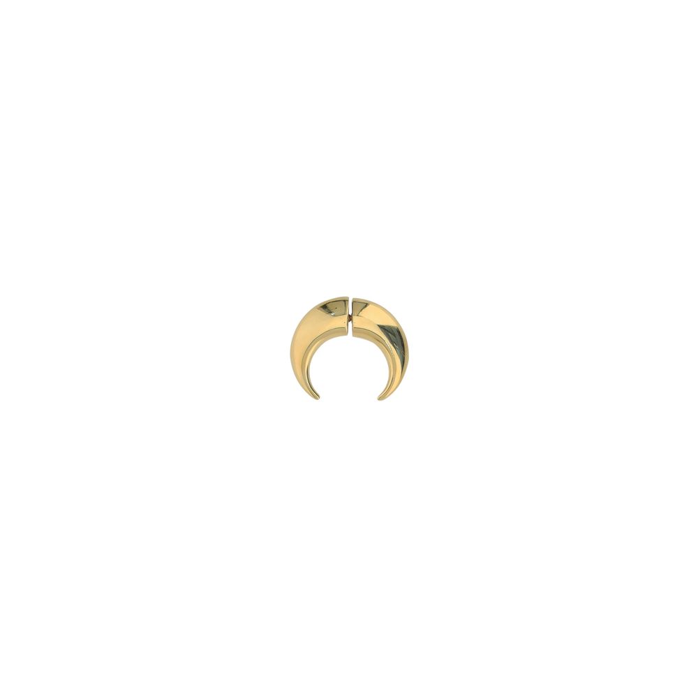 Marine Serre Gold Brass Earrings - Zeiniez