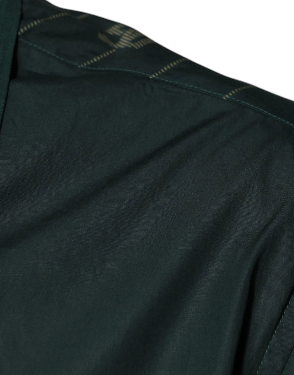 Dolce & Gabbana Green Logo Long Sleeve MARTINI Casual Shirt - Zeiniez