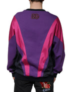 Dolce & Gabbana Multicolor Crew Neck Men Sweatshirt Sweater - Zeiniez