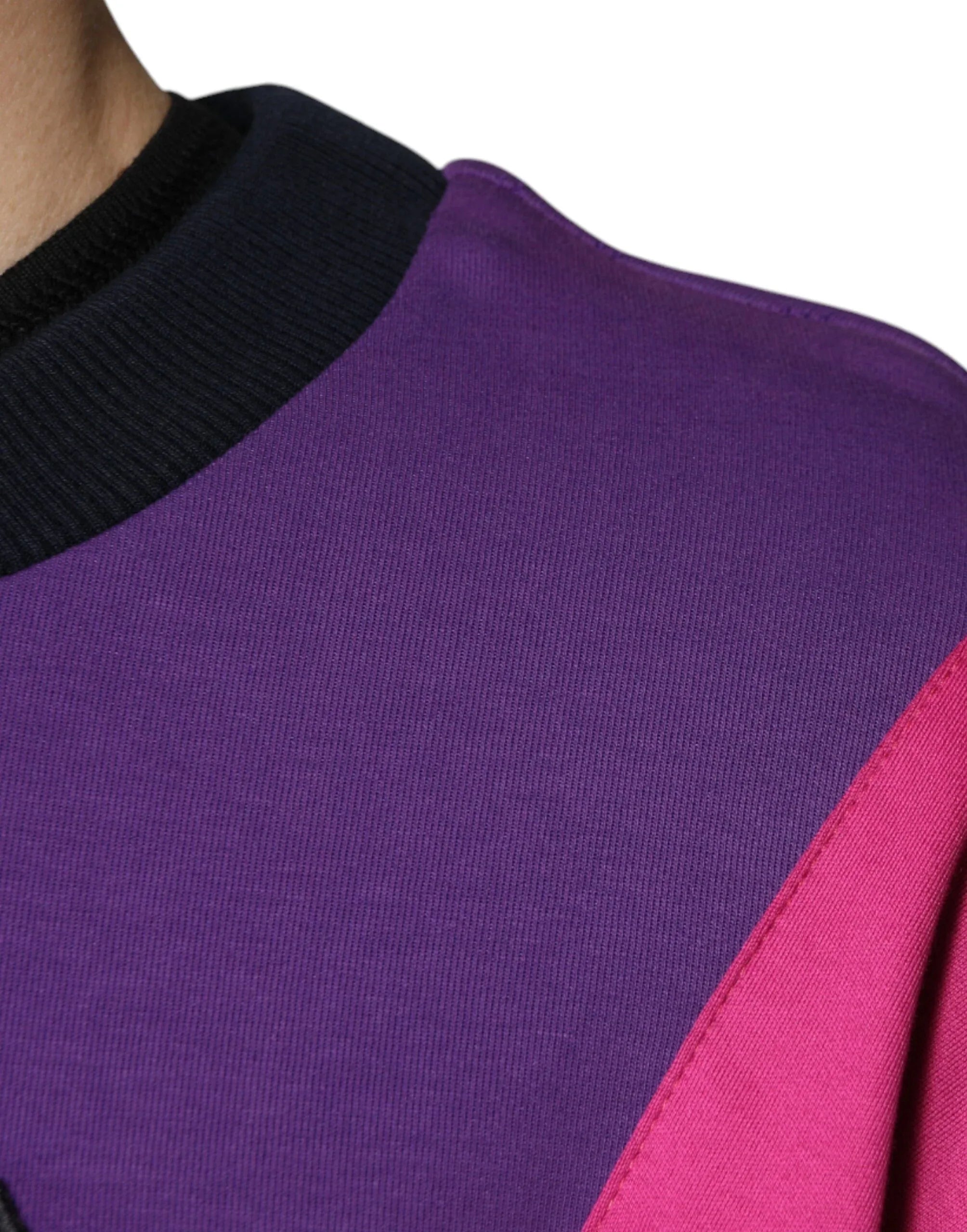 Dolce & Gabbana Multicolor Crew Neck Men Sweatshirt Sweater - Zeiniez