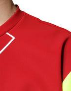 Dolce & Gabbana Multicolor Logo Cotton Men Crew Neck T-shirt - Zeiniez