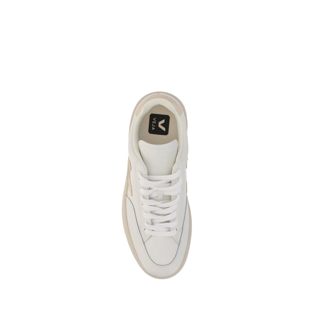 Veja White Rubber Low Top Sneakers - Zeiniez