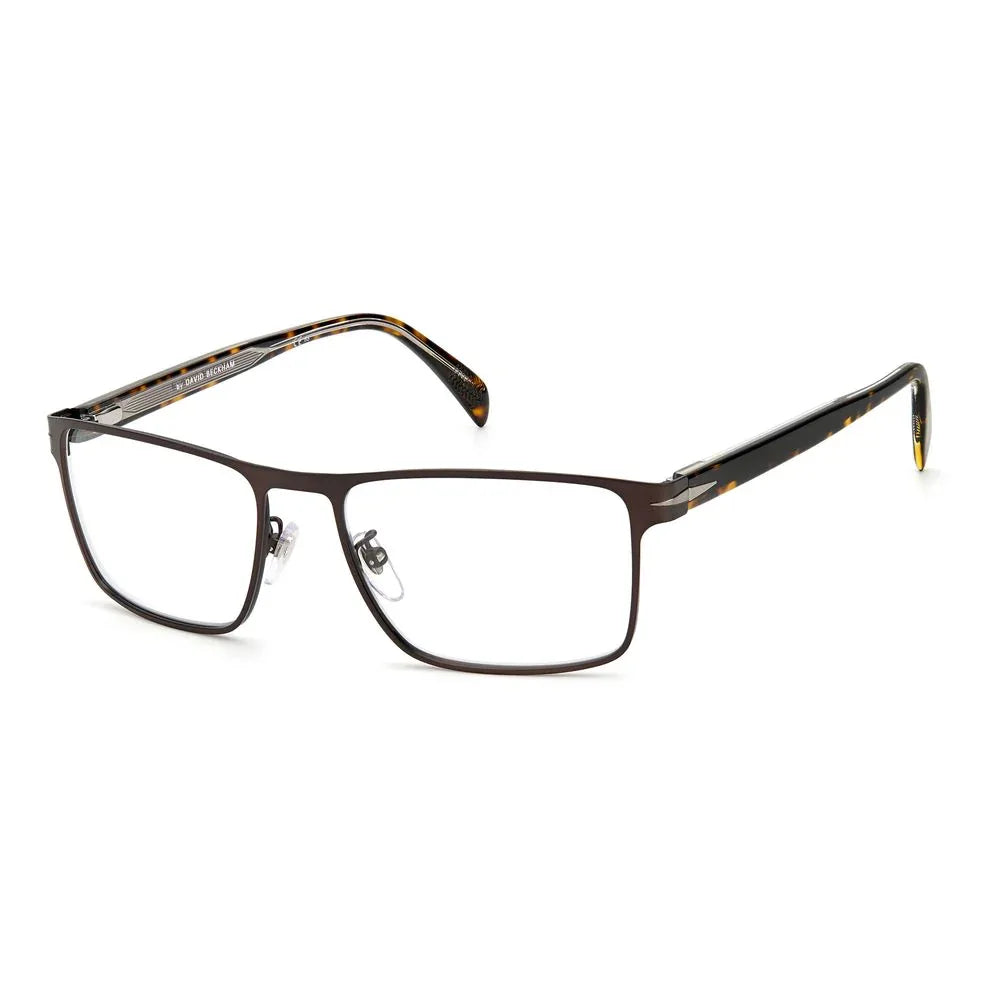 David Beckham Brown Metal Glasses (Frames) - Zeiniez