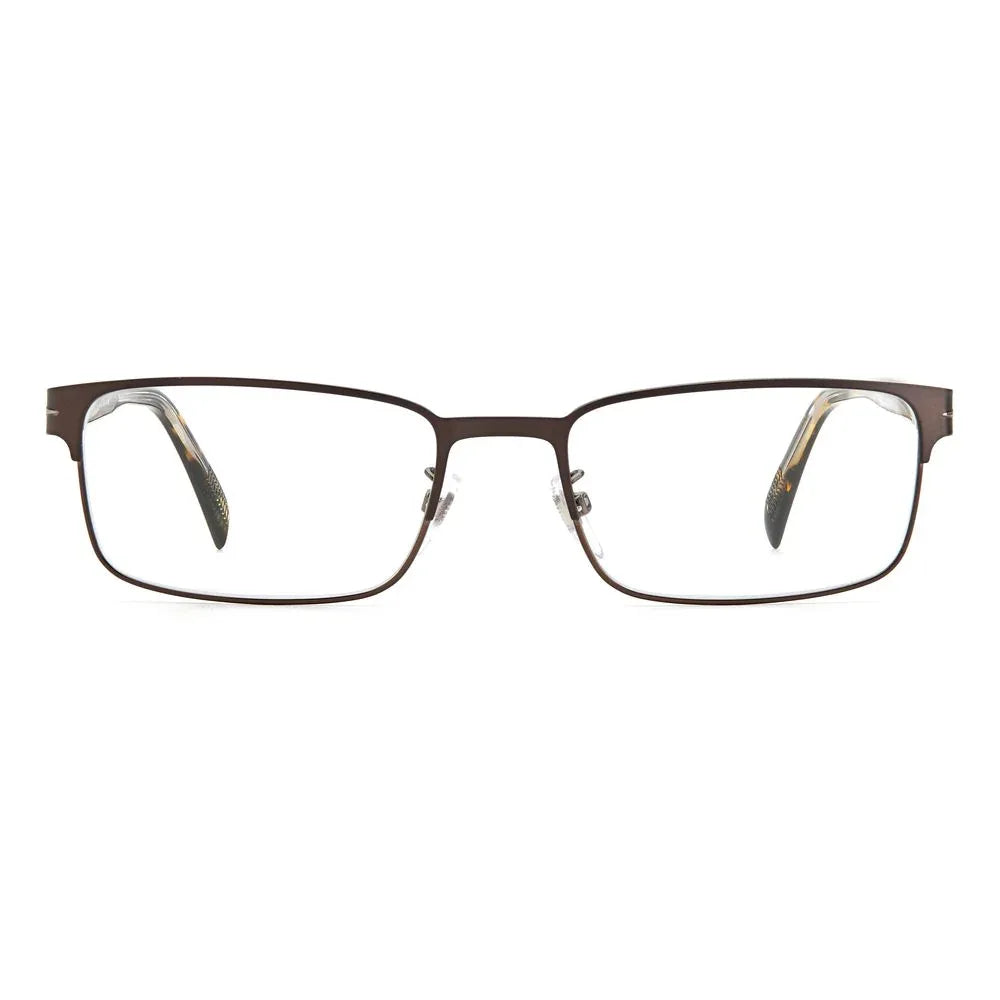 David Beckham Brown Metal Glasses (Frames) - Zeiniez