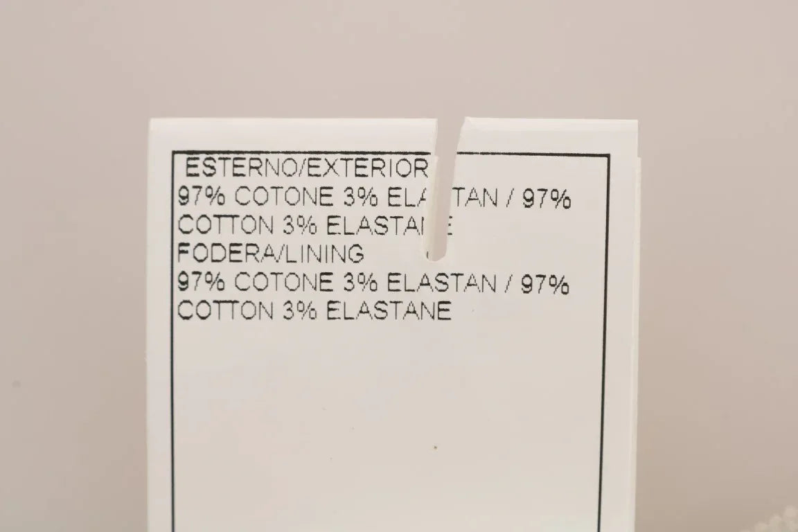 Ermanno Scervino Beige Slim Jeans Corduroy Skinny Pants - Zeiniez