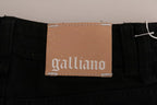 John Galliano Black Cotton Denim Stretch Regular Fit Jeans - Zeiniez