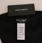 Dolce & Gabbana Gray Cashmere Ribbed Stretch Tights - Zeiniez
