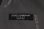 Dolce & Gabbana Gray STAFF Cotton Rayon Vest - Zeiniez