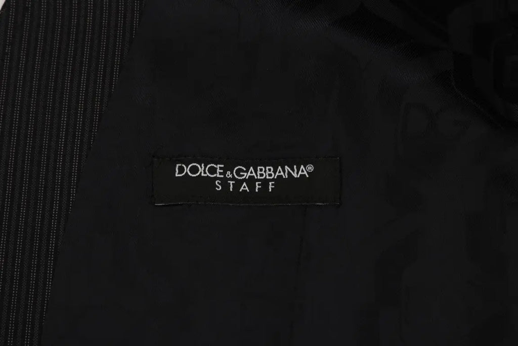 Dolce & Gabbana Gray Wool Stretch Vest - Zeiniez