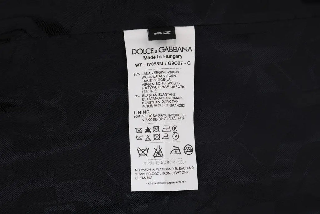 Dolce & Gabbana Gray Wool Stretch Vest - Zeiniez