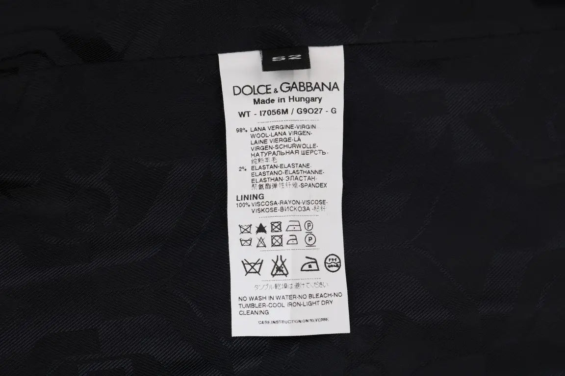 Dolce & Gabbana Gray Wool Stretch Vest - Zeiniez