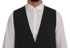 Dolce & Gabbana Gray Wool Stretch Vest - Zeiniez