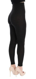 Dolce & Gabbana Gray Cashmere Stretch Tights - Zeiniez
