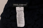 Dolce & Gabbana Blue Taormina Floral Lace Sheath Dress - Zeiniez
