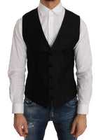 Dolce & Gabbana Black Polka Dot Pattern Vest - Zeiniez