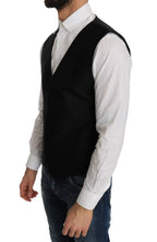 Dolce & Gabbana Black Polka Dot Pattern Vest - Zeiniez