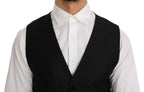 Dolce & Gabbana Black Polka Dot Pattern Vest - Zeiniez