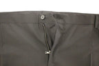 Dolce & Gabbana Black Wool Stretch Pleated Pants Dolce & Gabbana