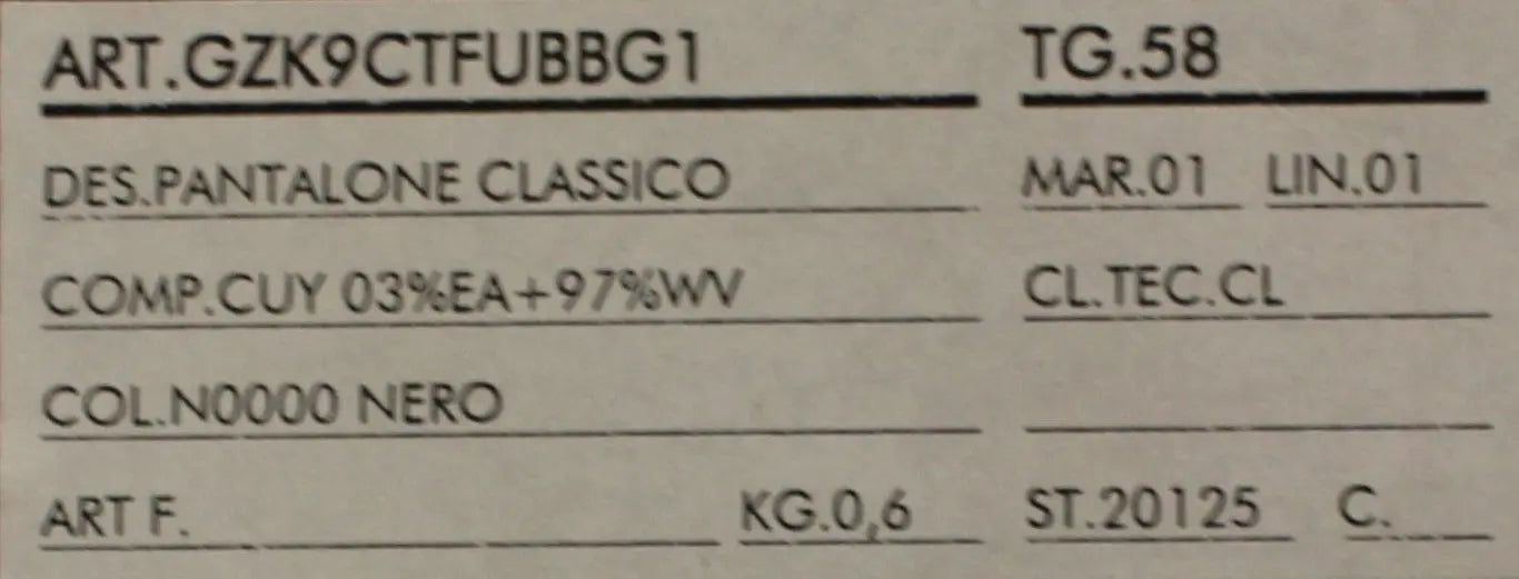 Dolce & Gabbana Black Wool Stretch Pleated Pants Dolce & Gabbana