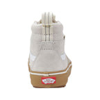 Vans Beige Leather High Top Sneakers - Zeiniez