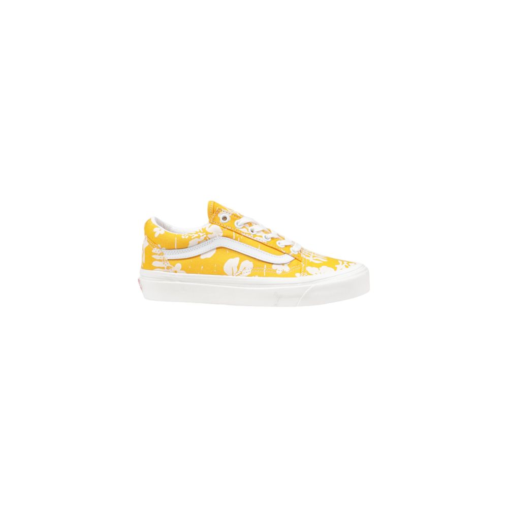 Vans Yellow Fabric Low Top Sneakers - Zeiniez