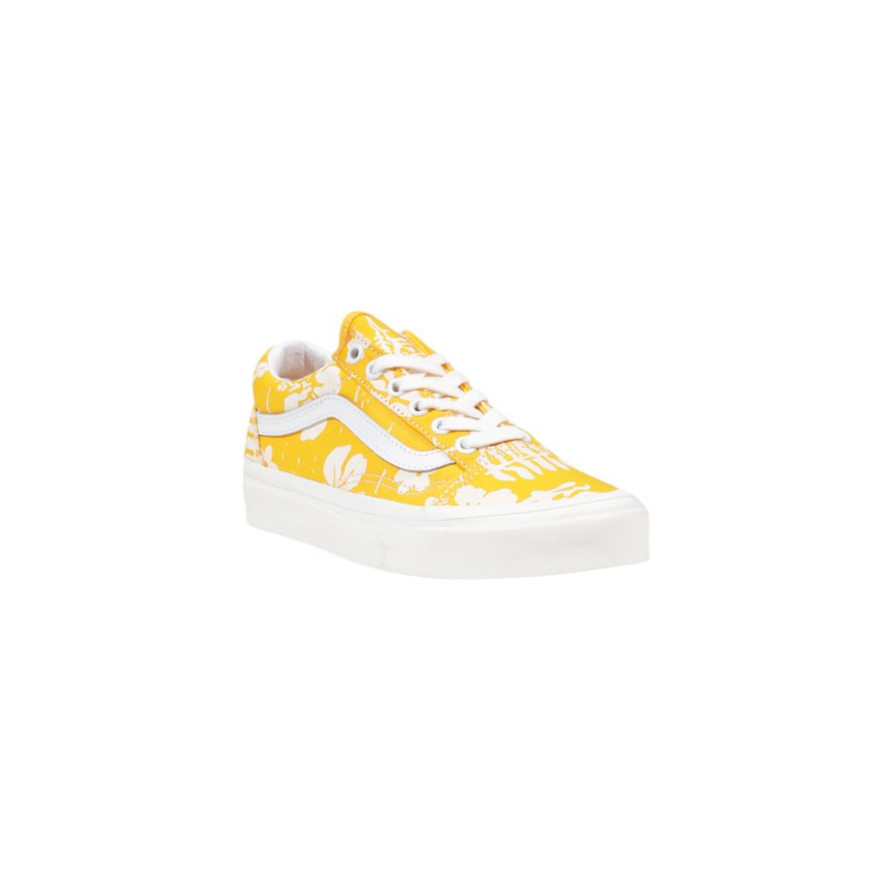 Vans Yellow Fabric Low Top Sneakers - Zeiniez