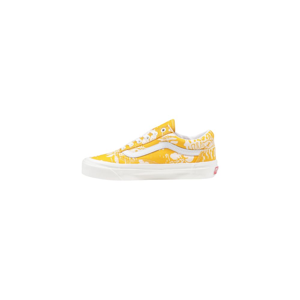 Vans Yellow Fabric Low Top Sneakers - Zeiniez