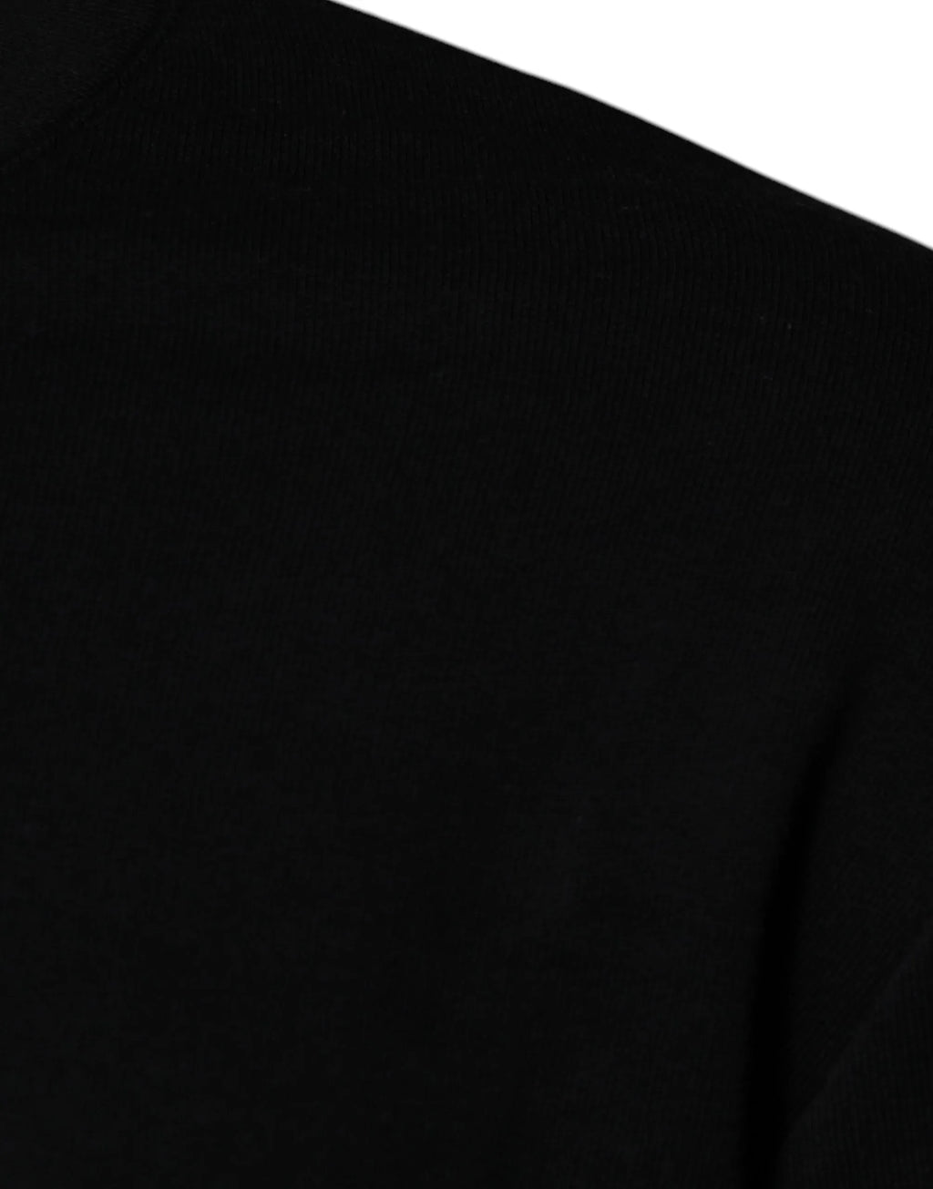 Versace Black Medusa Embroidery Crew Neck Pullover Sweater - Zeiniez