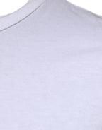 Dolce & Gabbana White Stripes Crew Neck Short Sleeves T-shirt - Zeiniez