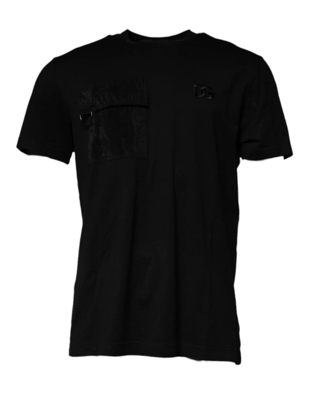 Dolce & Gabbana Black Crew Neck Short Sleeve T-shirt - Zeiniez