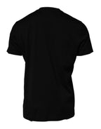 Dolce & Gabbana Black Crew Neck Short Sleeve T-shirt - Zeiniez