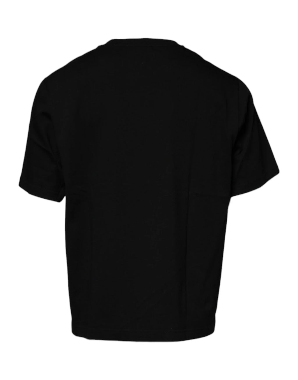 Dolce & Gabbana Black Crew Neck Short Sleeve T-shirt - Zeiniez