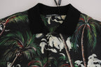Dolce & Gabbana Black Volcano Sicily Short Sleeve T-Shirt - Zeiniez