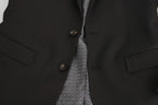 Dolce & Gabbana Brown Wool Crystal Bee Slim Fit MARTINI - Zeiniez