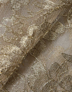 Dolce & Gabbana Gold Floral Lace A-line Sheath Mini Dress - Zeiniez