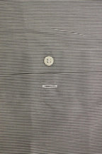 GF Ferre Gray Striped Cotton Casual Shirt - Zeiniez