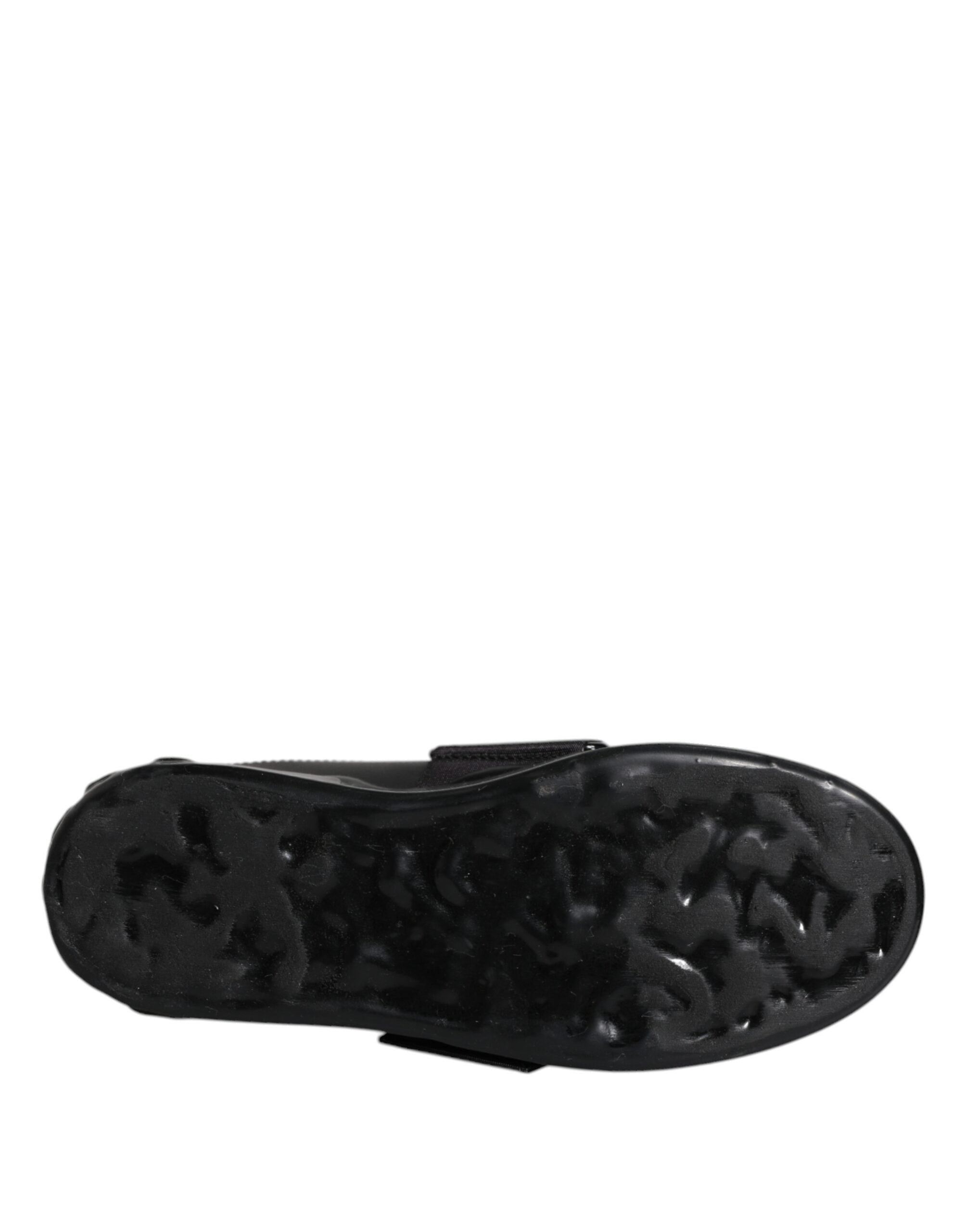 Dolce & Gabbana Black D&G AMORE Low Top Sneakers Shoes - Zeiniez