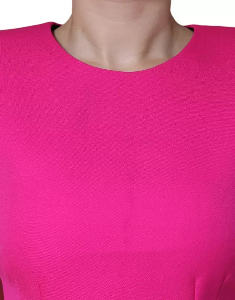 Dolce & Gabbana Pink Sleeveless Bodycon A-line Mini Dress - Zeiniez